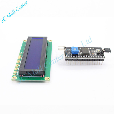 1602 16x2 HD44780 Character LCD /w IIC/I2C 1602 Serial Interface Adapter Module
