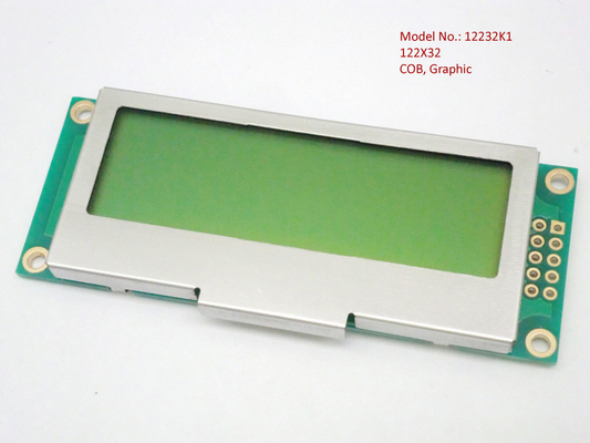 RoHS COB 122 * 32 Graphic lcd numeric display withTransflective , positive Polarizer