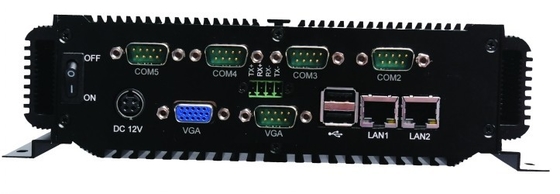 Extreme Rugged High Performance Fanless Embedded Box PCs Intel D525 For Industrial, Transportation IBOX-525A