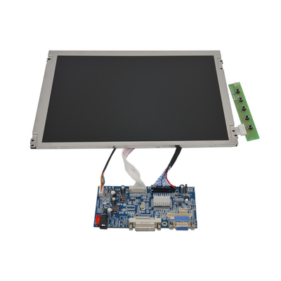 VGA / DVI input driver board AUO TFT 12.1'' LCD panel wide temperature range 300 cd / m2