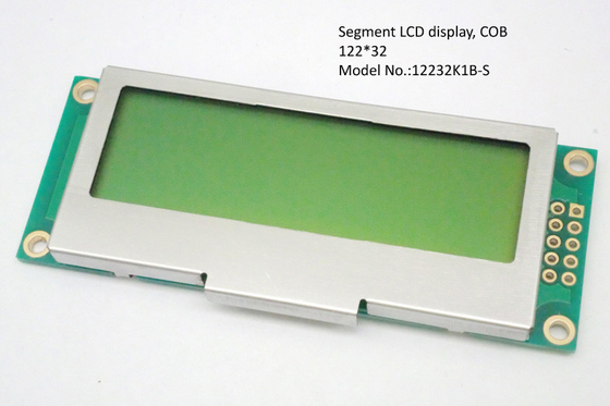 STN digit  22 * 32 character lcd module COB with yellow - green backlight for communications