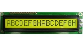 STN / TN / FSTN 16 x 1 character lcd display module Rohs compliant 1601B