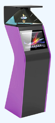 3D Smart Digital Signage Advertising Player for gold with 15" LCD touch panel