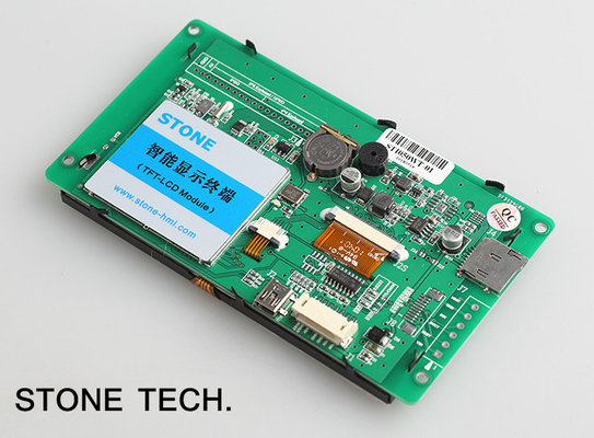 Digital Touch screen serial lcd module with Cortex CPU /  30 ms / picture