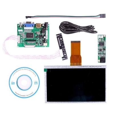 7 Inch  Touch Screen tft lcd panel  For Raspberry Pi  Driver Board HDMI VGA 2AV