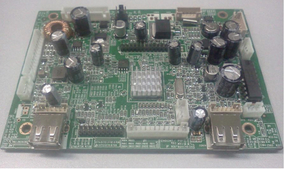 Доска для одиночного выскальзования - экран PCB LCD дисплея рекламы MP4/AVI/DIVX полная HD
